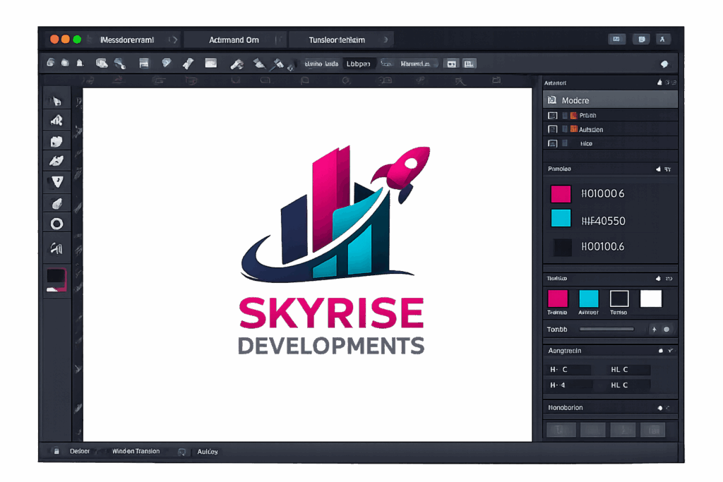 brand building mock up