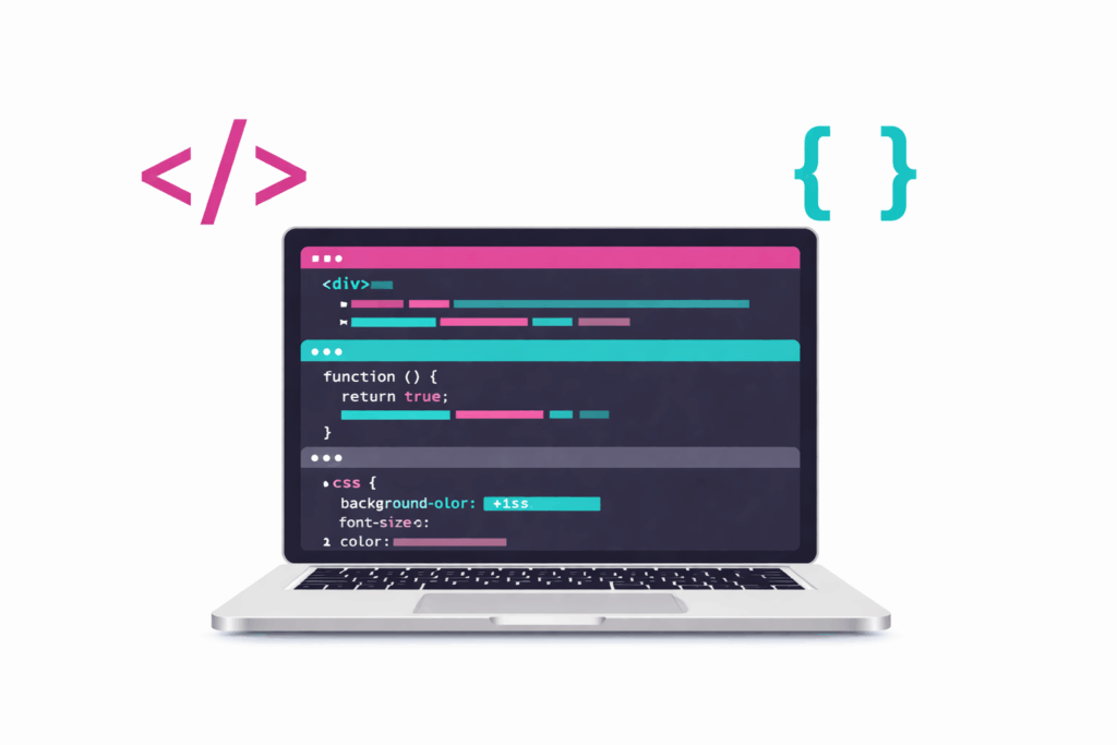 web design & dev mock up